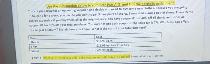 ANSWER ACCORDINGLY THIS IS ONE COMPLETE PROBLEM: