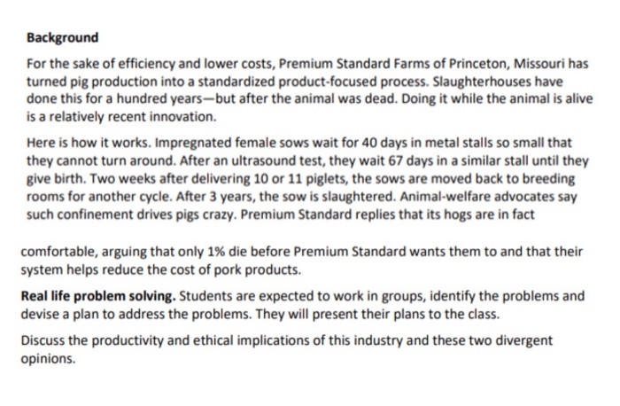 Background For the sake of efficiency and lower