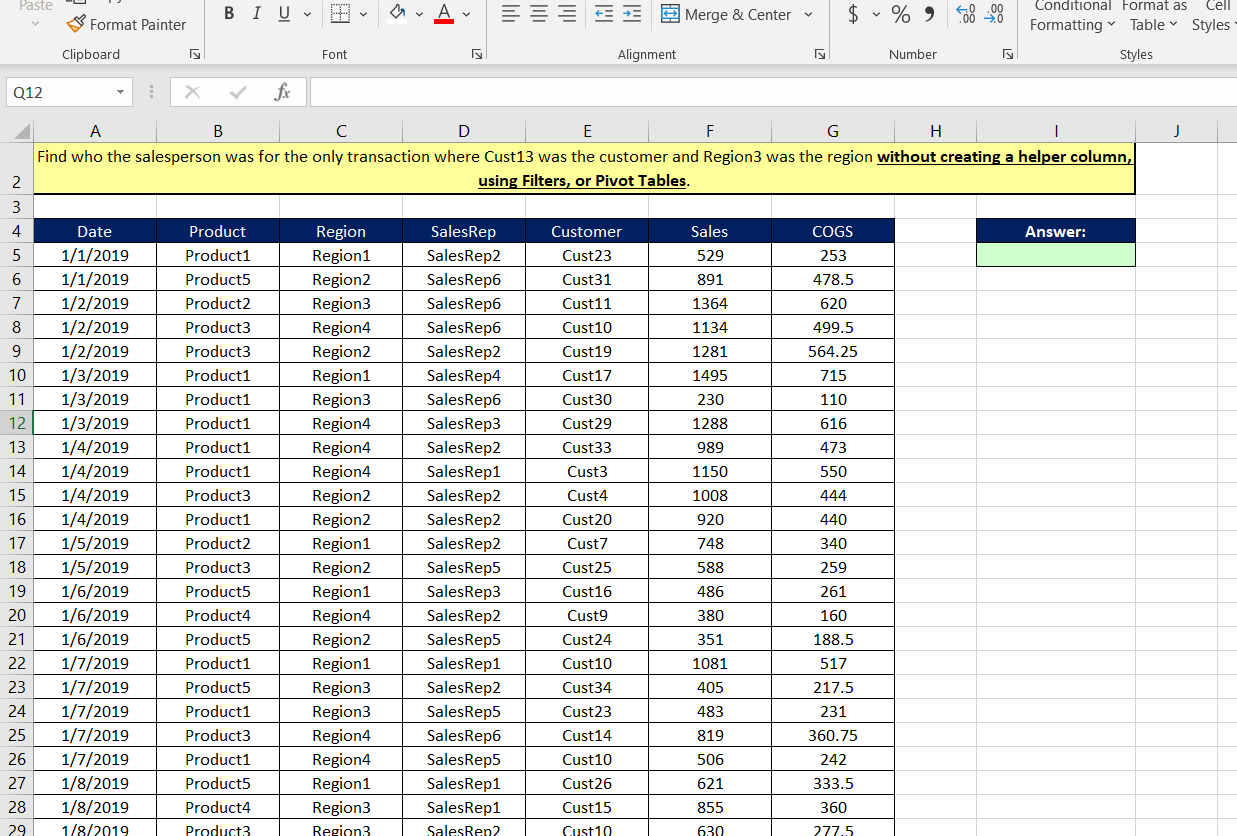 Paste 1 B IU - + $ Format Painter Merge & Center