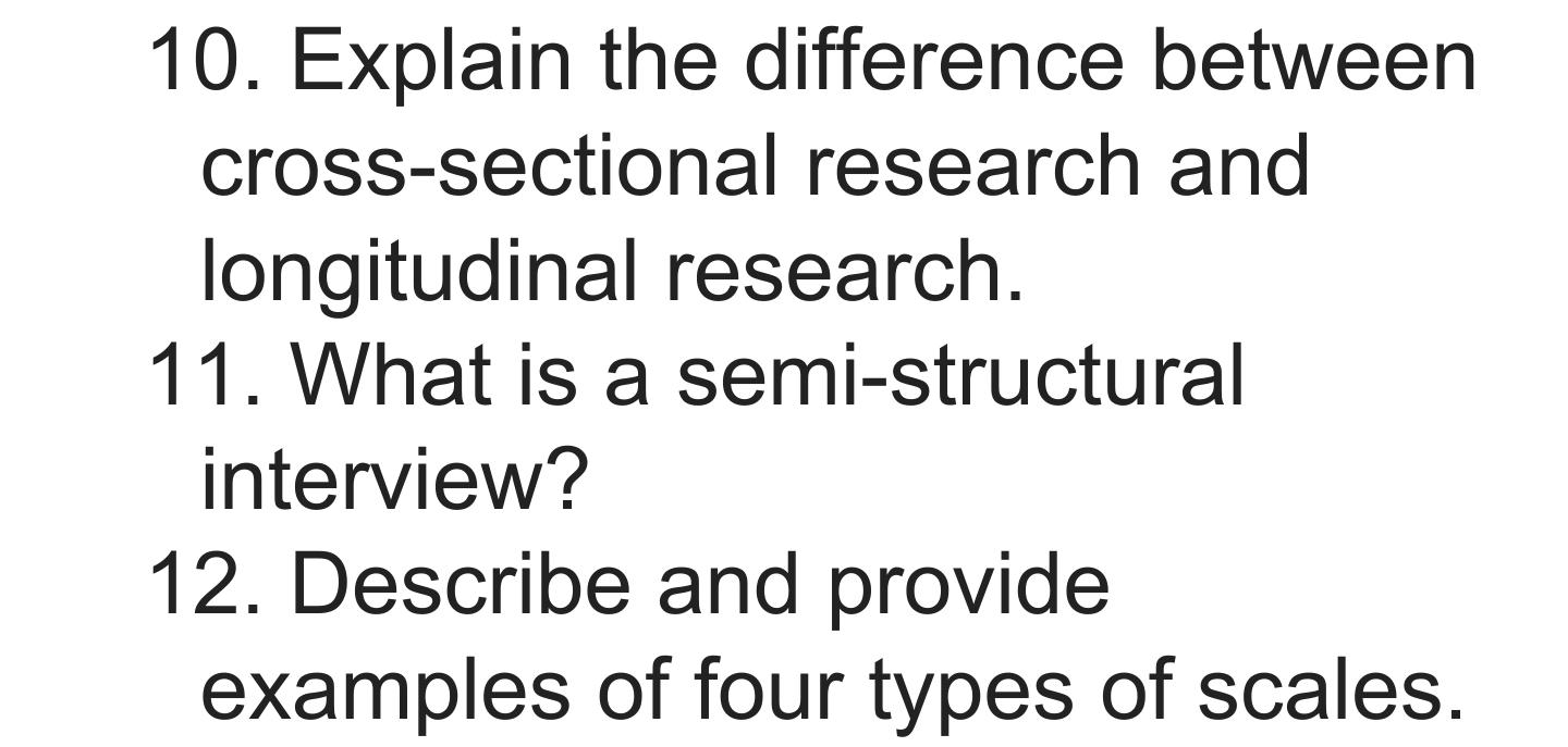 10. Explain the difference between