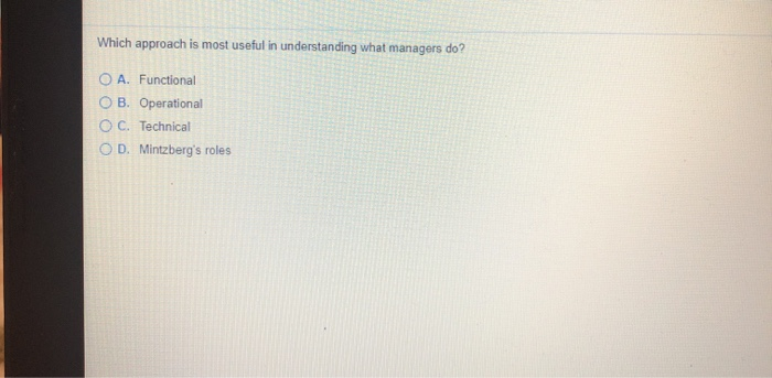 Which approach is most useful in understanding