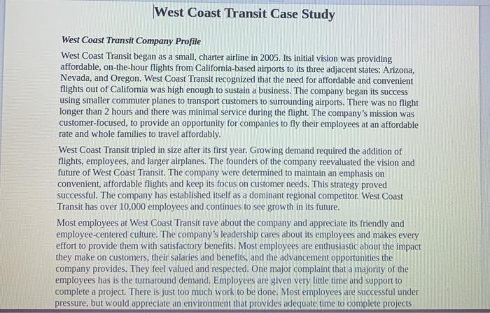 Using the attached Case Study- Identify the most