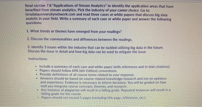Read section 7.8 "Applications of Stream