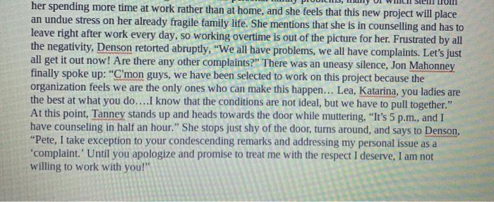 Using the attached Case Study- Identify the most