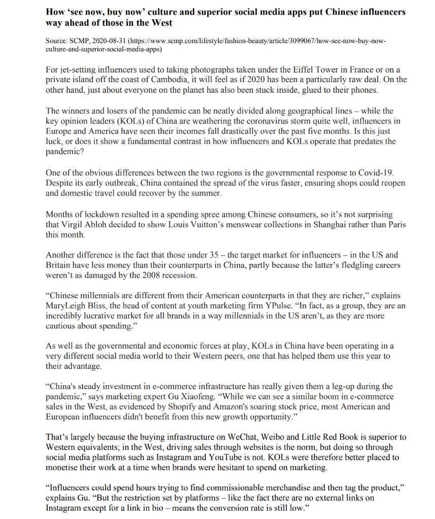 4.1 Based on the case information, discuss the