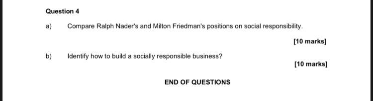 can u solve all Question 4 a) Compare Ralph