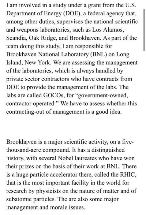 I am involved in a study under a grant from the