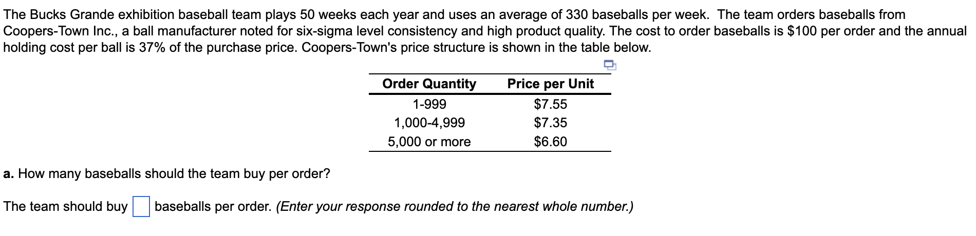 The Bucks Grande exhibition baseball team plays