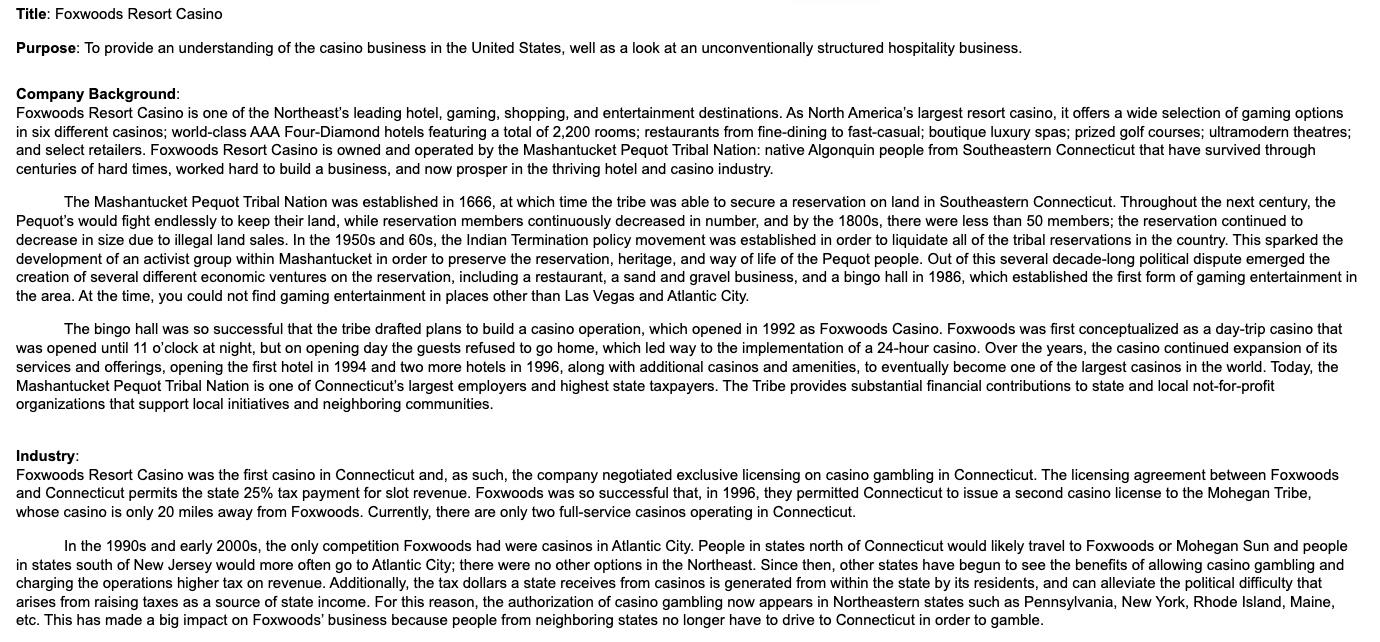 1.) The new CEO will be able to guarantee that