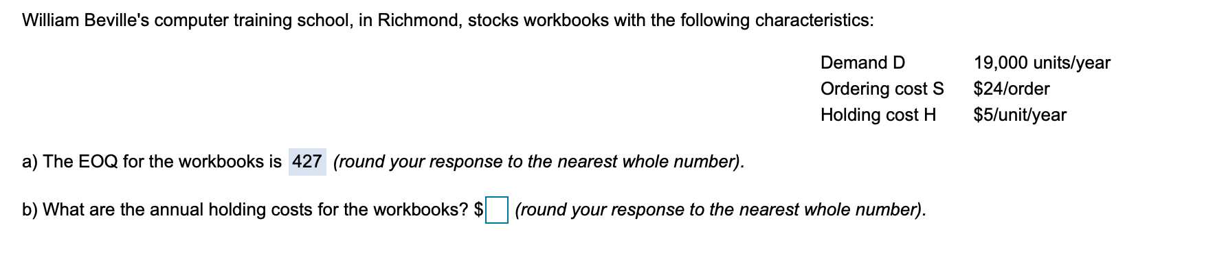 William Beville's computer training school, in