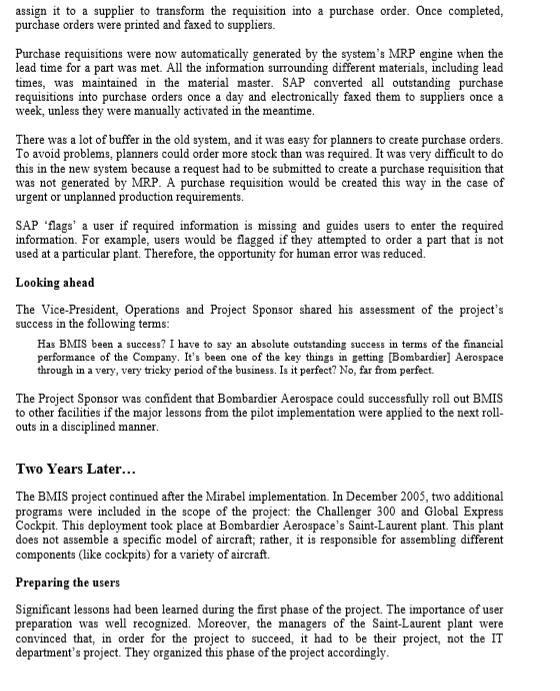 How can we assess whether a project is a success