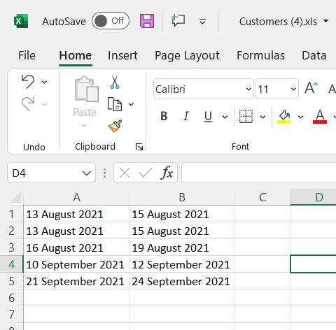 Need a formula to convert these dates to a date