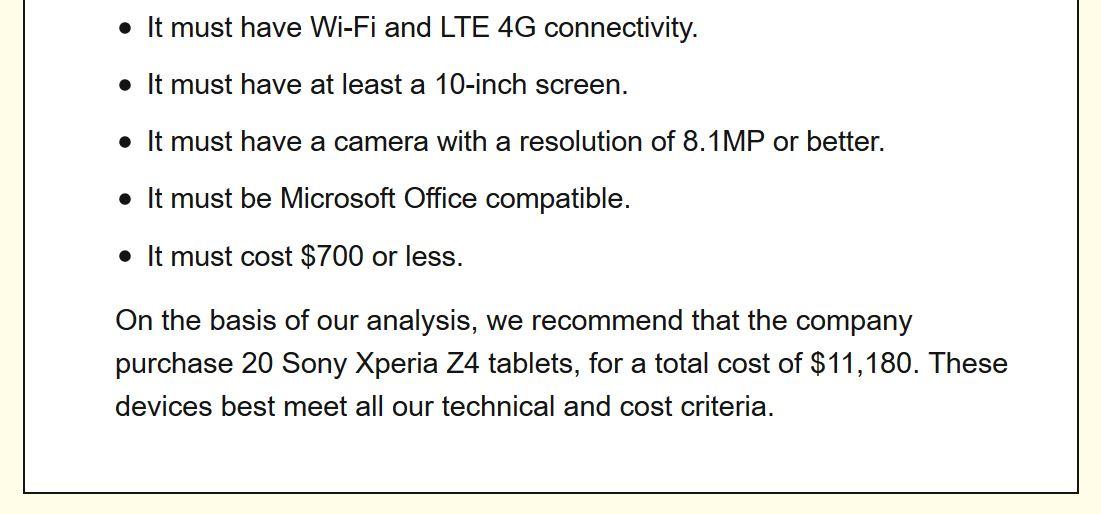 DOCUMENT ANALYSIS ACTIVITY Analyzing an Executive