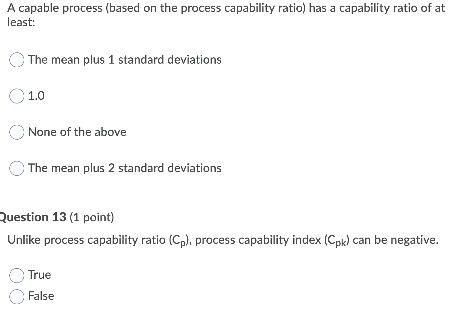 A capable process (based on the process