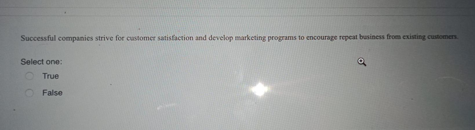 Successful companies strive for customer