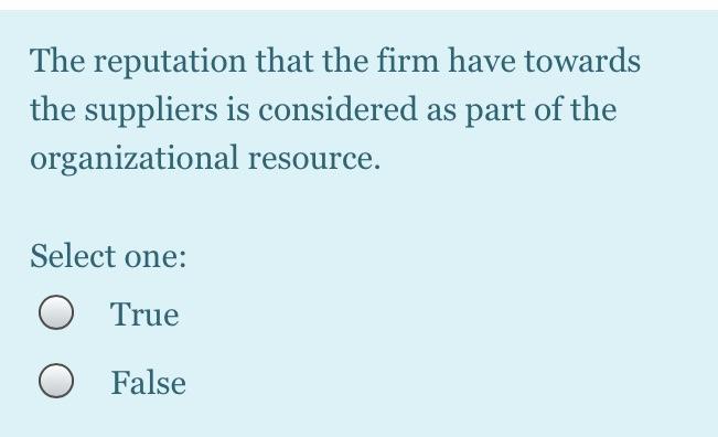 The reputation that the firm have towards the