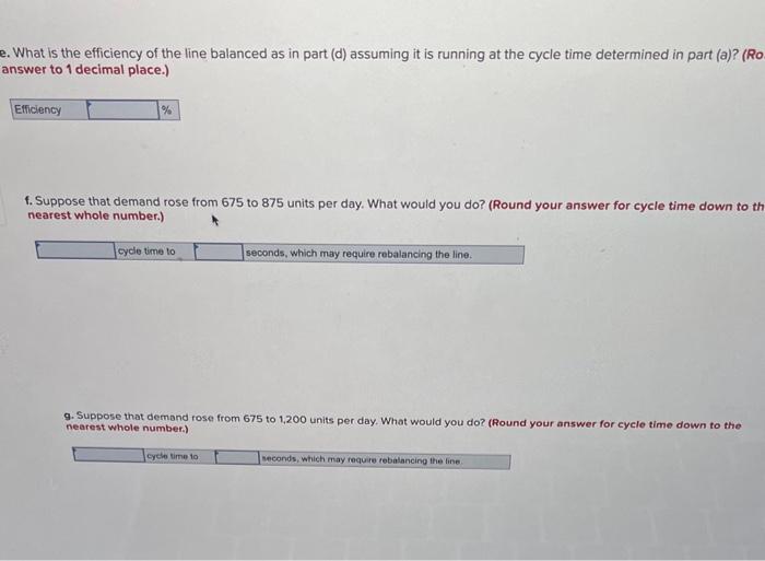 The following tasks are to be performed on an