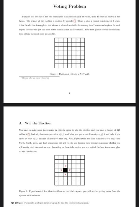 Voting Problem Support you see one of the two