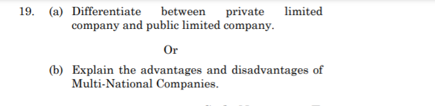 either (a) or (b) in about 300 words. 19. (a)
