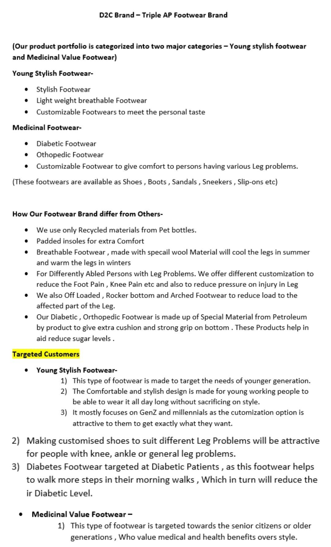 Question Explain in detail the a)market