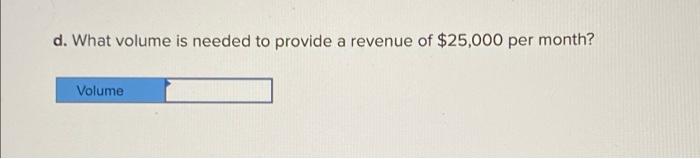 3 A producer of pottery is considering the