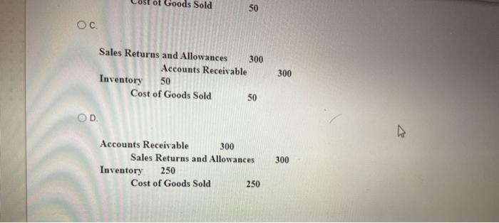 Question Completion Status: Prepare the entry