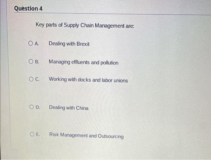 Question 1 Two important items of software used