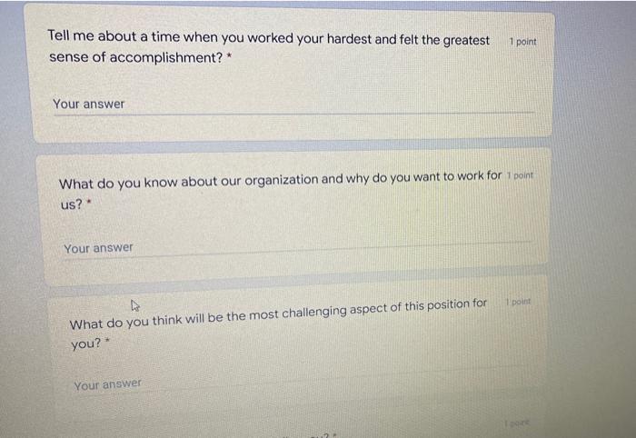 interview question for international office