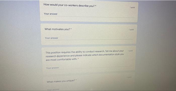 interview question for international office