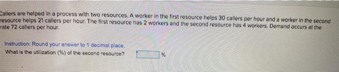 allers are helped in a process with two