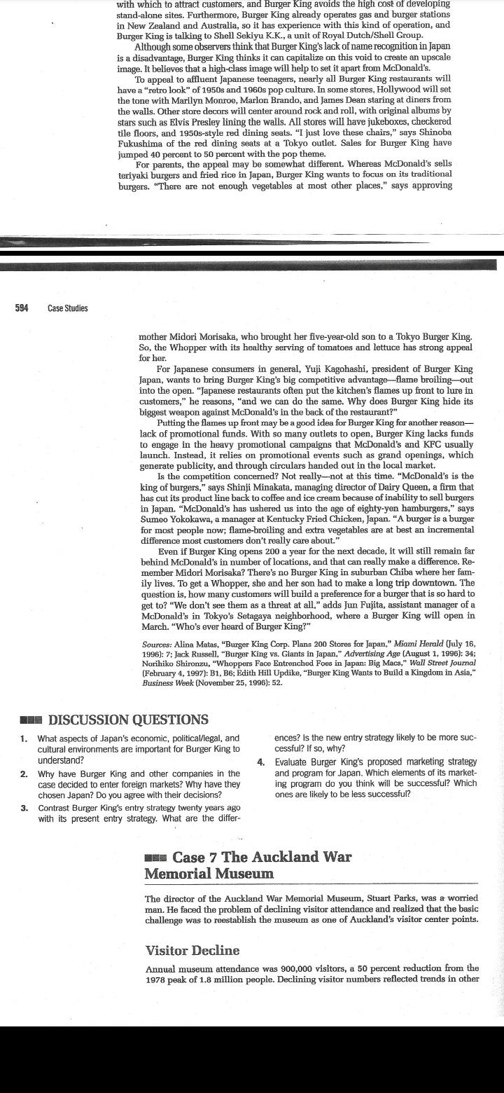 CASE 6. Answer Question 3 ONLY!!!!!! ISCUSSION