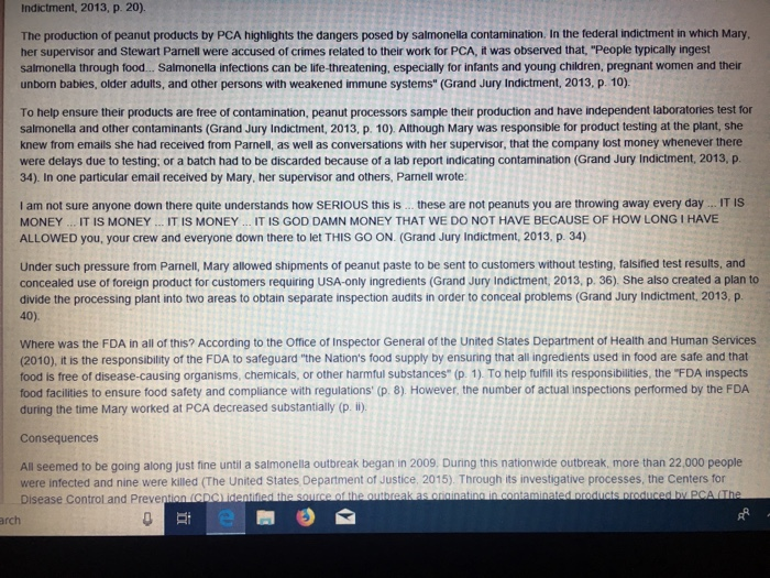 Read the case study From Peanuts to Prison: