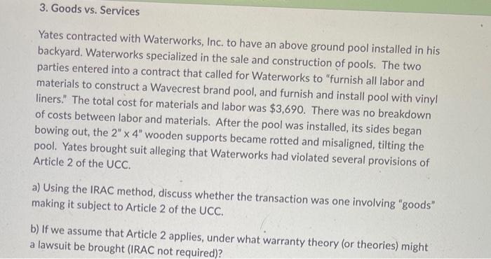 Instructions Answer the following case problems