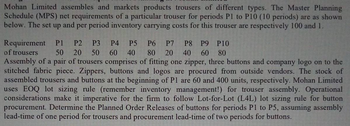 everything is given. You may pass the question to