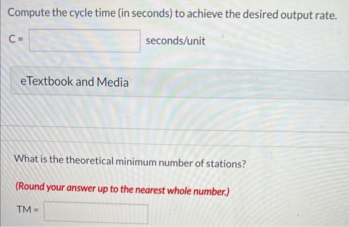 thank you so much! An assembly line must be