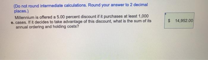 216 cases Millennium Liquors is a wholesaler of