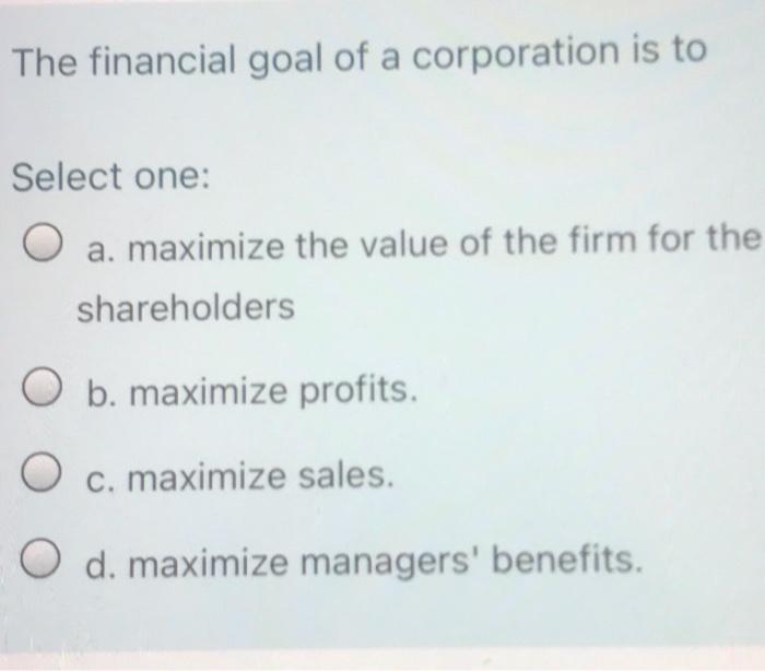 The present value of a single future sum: Select