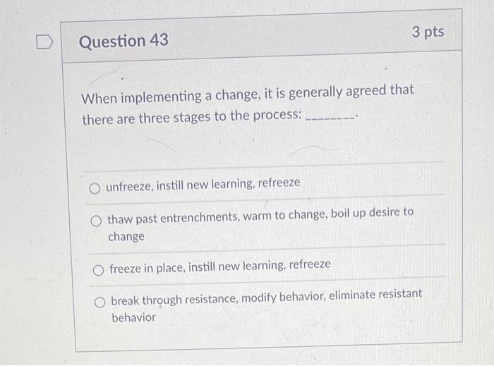 please answer all 3 pts D Question 42 Graydon is