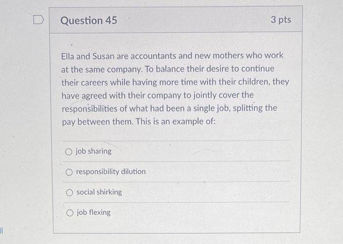 please answer all 3 pts D Question 42 Graydon is