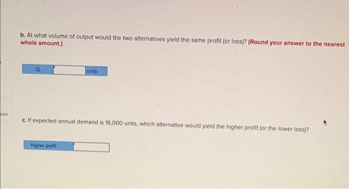 Problem 5-4 (Algo) A small firm intends to