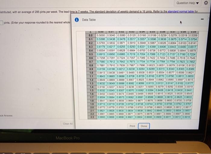 Problem 15 In a Q system, the demand rate for