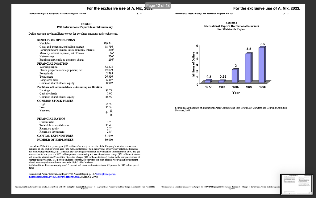 After reading the final case study,