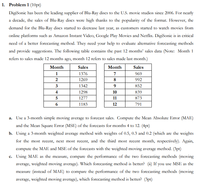 ** PROBLEM 1 HAS ALREADY BEEN SOLVED AND IS