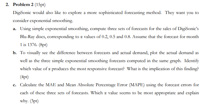 ** PROBLEM 1 HAS ALREADY BEEN SOLVED AND IS