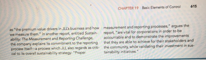 basic elements of control: managing control in