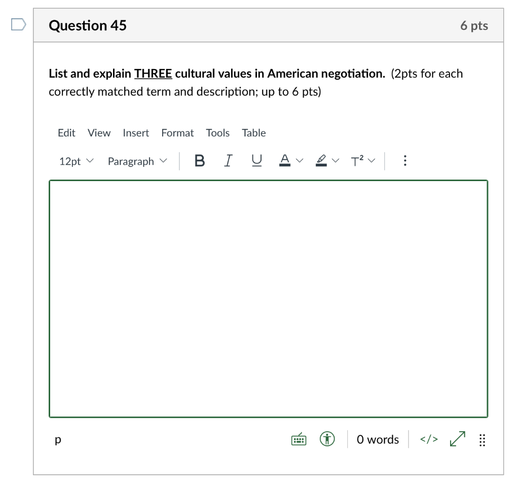 please help ill rate!! Question 45 6 pts List and