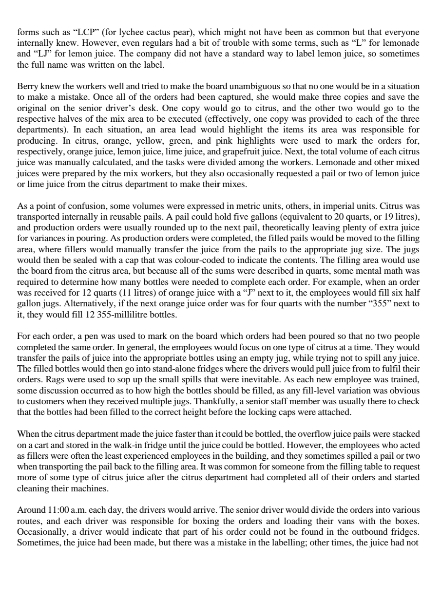 3. What is the bare minimum that needs to be in