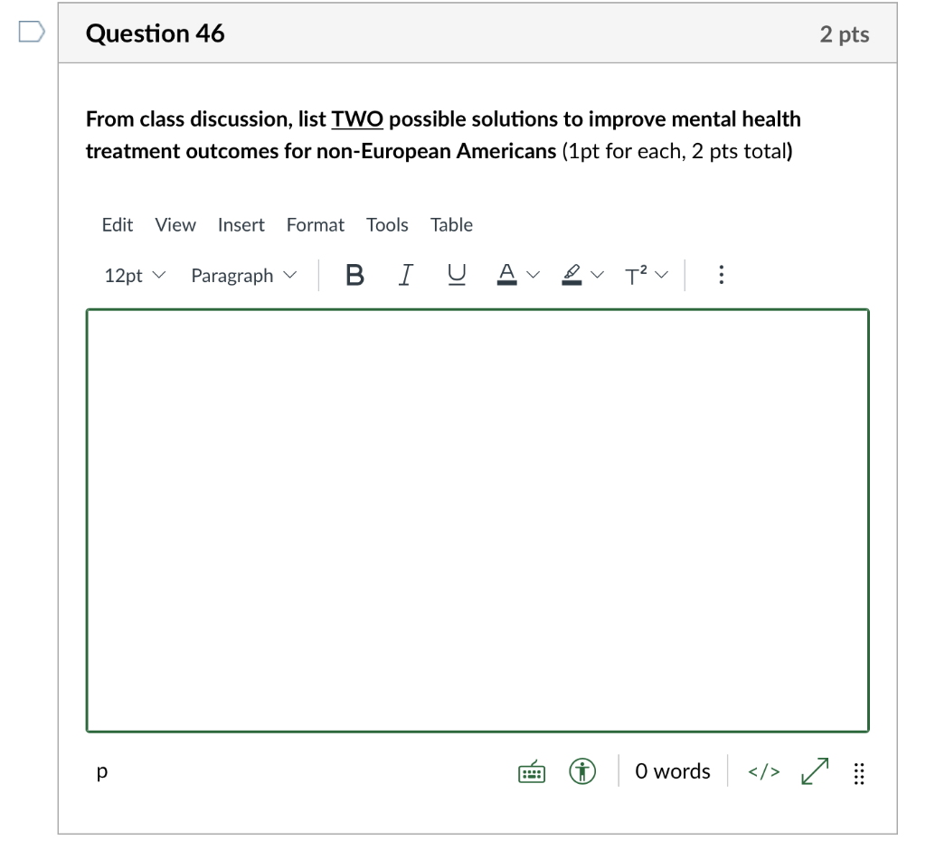please help ill rate!! Question 45 6 pts List and