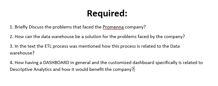 Project Deliverables Create strategic Business