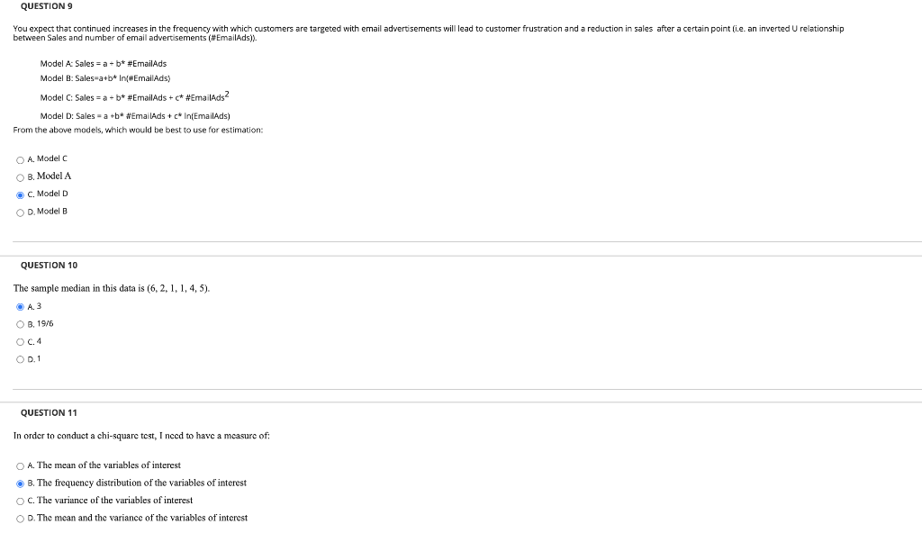 QUESTIONS You expect that continued increases in